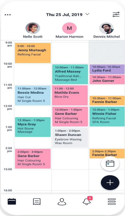 Looks staff calendar app